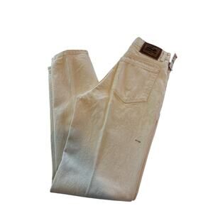 NWT Vintage Calvin Klein Men’s White Slim Cotton Straight Chino Pants